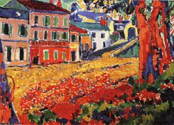 Maurice de Vlaminck Restaurant at Marly-le-Roi china oil painting image